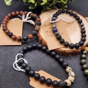 Bigger size.  Semi precious bracelets